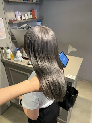 ロング カラー 韓国レイヤーカット /REIのヘアスタイル