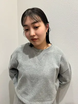 ショート カラー ofF élua所属・もりしま あやかのヘアスタイル