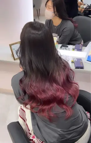 ロング 🎀柔らか暖色カラ ー💕sayakaのヘアスタイル
