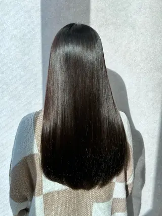 ロング 🔸縮毛矯正/髪質 改善カラー石崎🔸のヘアスタイル