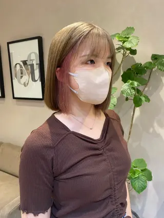 カラー Misaki ║ツヤカラーのヘアスタイル