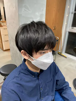 メンズ 安岡美咲✂︎ 艶カラー/髪質改善のヘアスタイル