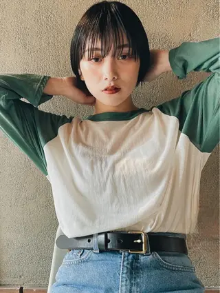 ショート ショート/ボブ /パーマ🌿柏原良亮のヘアスタイル