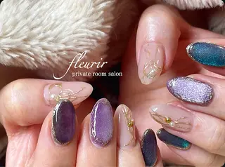 ネイル フルリール 【プライベートサロンのネイルデザイン