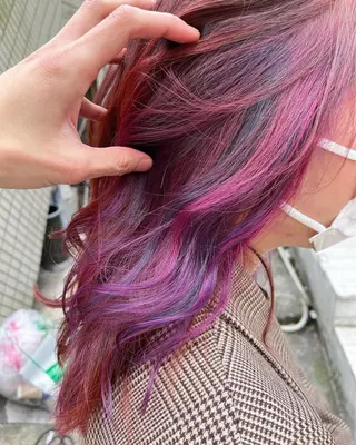 ロング カラー 原宿サロン代表 デザインカラー伊藤卓のヘアスタイル