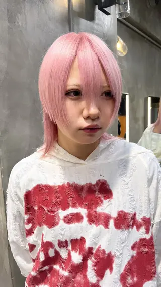 ミディアム カラー KOUTA/ ブリーチ特化⭐️のヘアスタイル