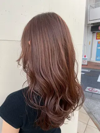 セミロング カラー Lucca Lance経堂店【ルッカランス】所属・美髪矯正/髪質改善/ 福崎航平のヘアスタイル