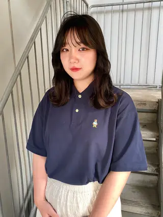 セミロング カラー mai / linoah˚✧のヘアスタイル