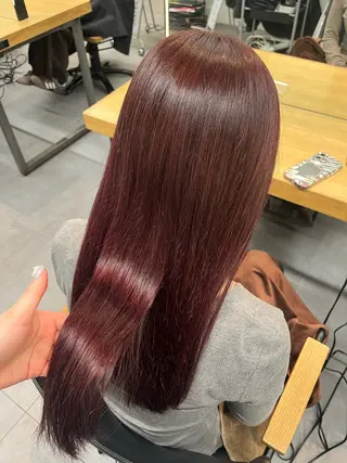 ロング カラー Rubik's×Balance天王寺×ミルボンAujua認定サロン所属・miu / Balance天王寺のヘアスタイル