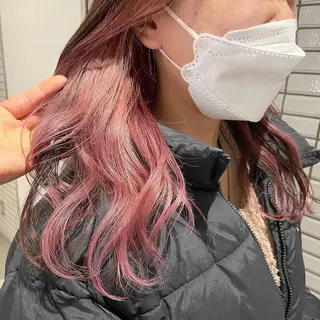 カラー 川根 彩のヘアスタイル