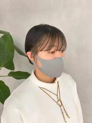 ショート カラー 川本 裕🌿のヘアスタイル