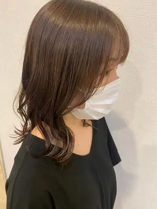 ミディアム Rian大森店所属・🌷奥村 美由紀🌷のヘアスタイル