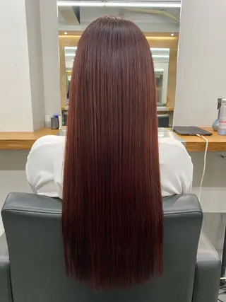 ロング 中橋 愛子のヘアスタイル