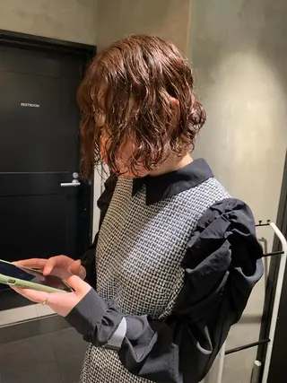 ショート パーマ アンニュイヘア🪽 ayumiのヘアスタイル