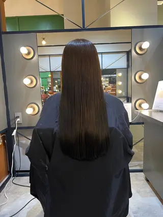 ロング 髪質改善ストレート Kantaのヘアスタイル