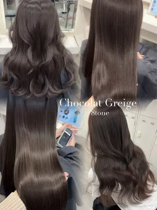 ロング カラー COALL nex the salon所属・Riria✨ レイヤーカットのヘアスタイル