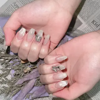 ネイル 🦋ネイルサロン ブラン🌈ゆりのネイルデザイン