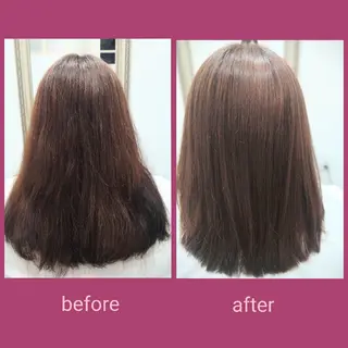 ロング 髪質改善美容室bokuno鳴海店所属・髪質改善/星野久美子 /撮影モデル募集のヘアスタイル