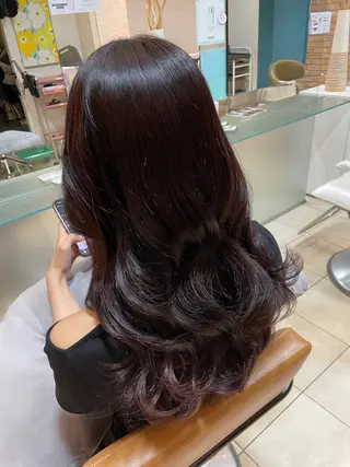 カラー 寺田 未来のヘアスタイル