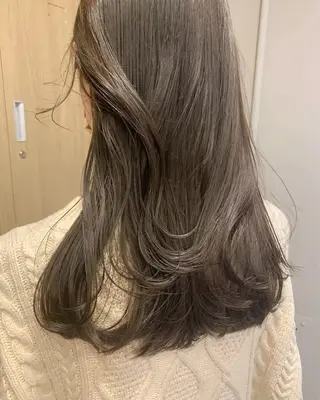 ロング カラー 透明感×レイヤーカッ ト🌼kiraraのヘアスタイル