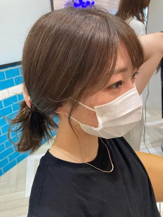 ミディアム Loom .by Sea  ルームバイシー所属・レイヤー/前髪/ 韓国/CHIHIROのヘアスタイル