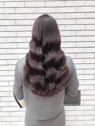 ロング カラー SALOWIN 原宿iori B1所属・‎🤍髪質改善‎🤍 ‎VIVIE‎🤍のヘアスタイル