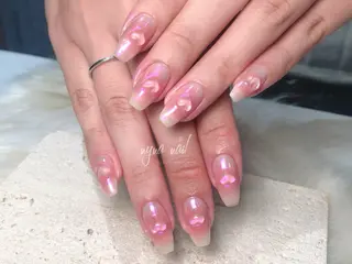 ネイル 長さ出し専門 nynaのネイルデザイン