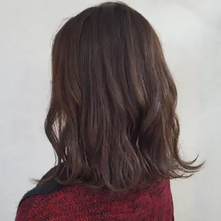 ミディアム カラー 🔳髪質改善🔳 岡本陽のヘアスタイル