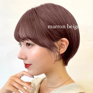 ショート カラー ヘアアレンジ ボブ/レイヤー/ 艶髪/HANA💗のヘアスタイル