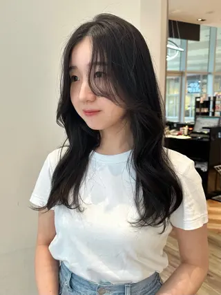 ロング カラー K-two 谷町店所属・K-two谷町❄️ hinaのヘアスタイル