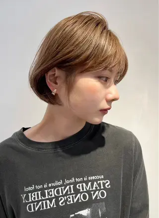 ショート 艶カラー/韓国風ヘア 🐈‍⬛sofy🐾のヘアスタイル