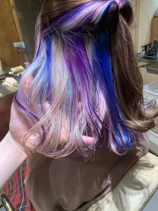 ミディアム カラー tension 【テンション】のヘアスタイル