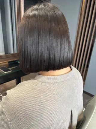 ミディアム 仮坂 美夏のヘアスタイル