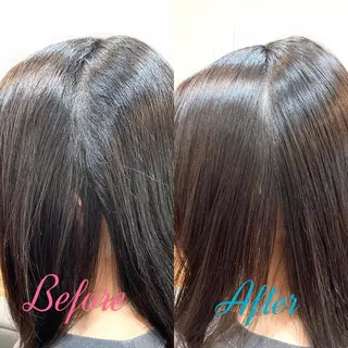 ミディアム パーマ Annon プライベートサロンのヘアスタイル