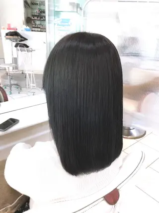 ミディアム カラー 保住 亮太のヘアスタイル