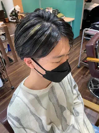 メンズ green feel 長原所属・西山 大樹のヘアスタイル