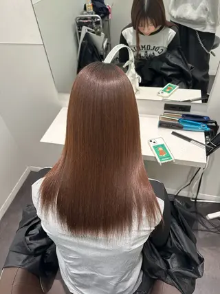 セミロング Wisteria所属・美髪特化✨ 伊織✨縮毛矯正✨のヘアスタイル