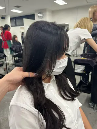 ロング カラー GO TODAY 原宿Verno店所属・韓国系支持率No.1 レイヤー特化/きょうのヘアスタイル