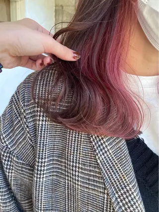 カラー 後藤 陽花子のヘアスタイル