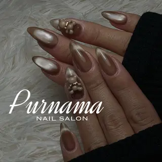 ネイル Purnama(ﾌﾟﾙﾅﾓ)所属・Purnama あきのネイルデザイン