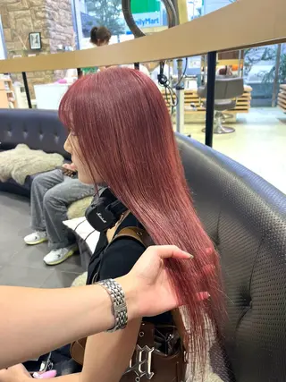 セミロング カラー 海外girl🤎 透明感ベージュmaoのその他イメージ