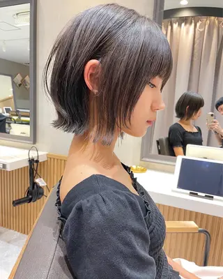 ショート カラー Aster 店長 れおん✂️のヘアスタイル