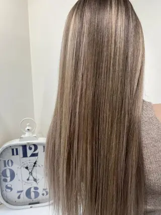 ロング RAIA💎ケア ブリーチ＆パーマ💎のヘアスタイル