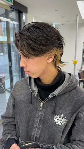 ショート パーマ メンズ 【メンズ特化】岩瀬 武【メンズパーマ】のヘアスタイル