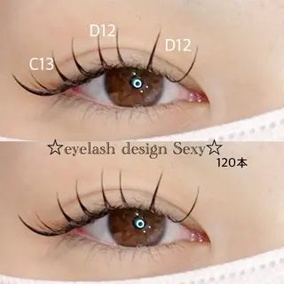 マツエク・マツパ AXSIA EYELASHのマツエク・マツパデザイン