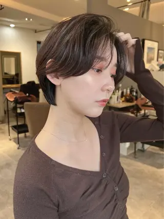 ショート ハンサムショート・ 久保裕也のヘアスタイル