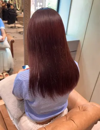 ロング カラー あさひ/透明感 ／ハイトーンのヘアスタイル