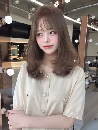 カラー 江口 瑠星のヘアスタイル