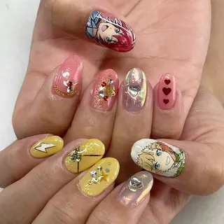 ネイル 東 千夏のネイルデザイン