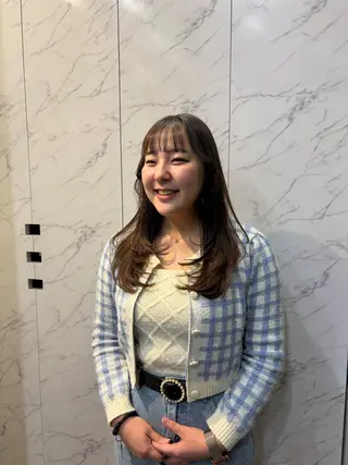 ロング miu /透明感カラーのヘアスタイル